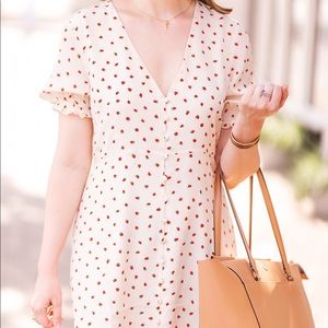 Madewell silky mini dress